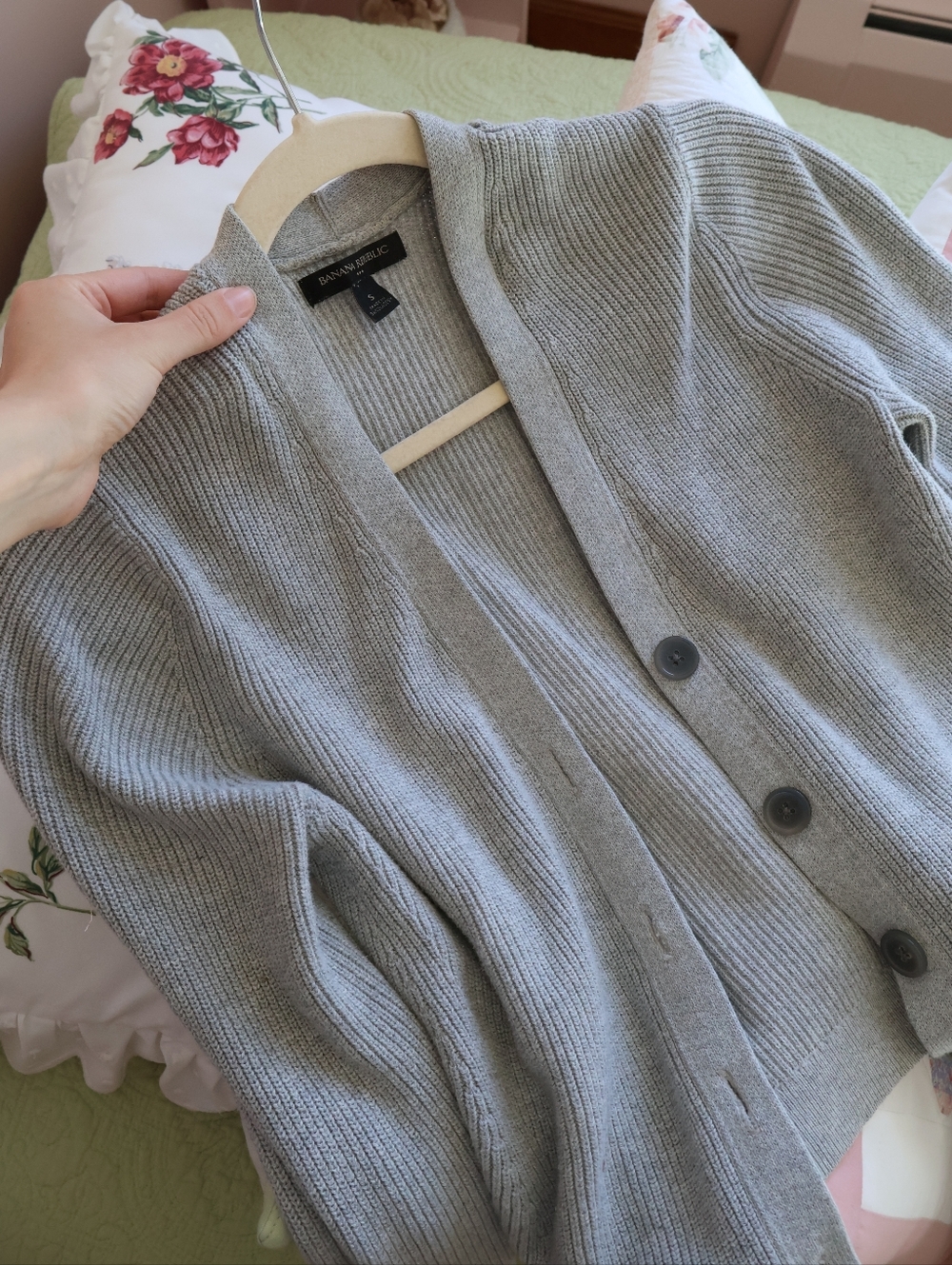 100% Cotton Knit Cardigan